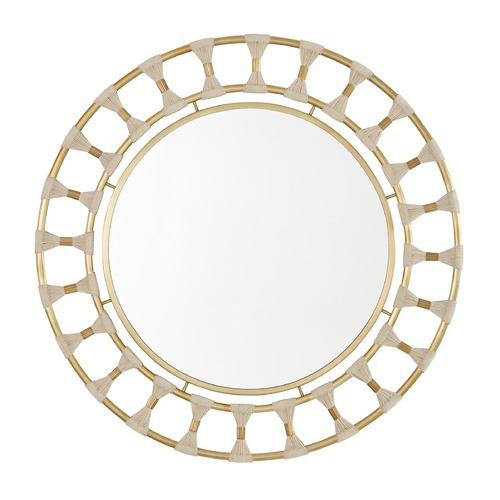 HomePlace by Capital Lighting Round 34.5-Inch Decorative Mirror 741102MM
