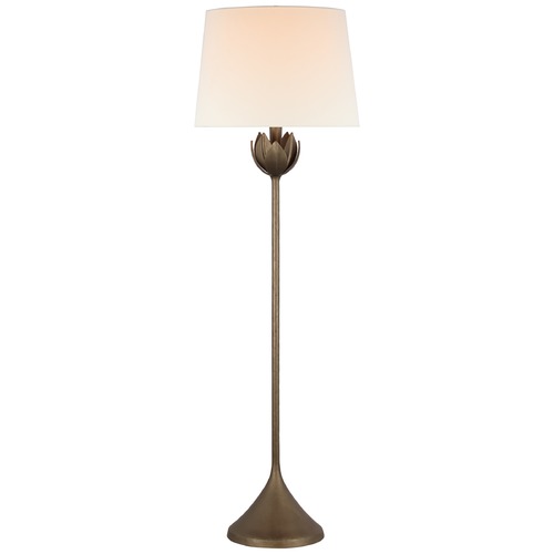 Visual Comfort Signature Collection Julie Neill Alberto Floor Lamp in Bronze Leaf by Visual Comfort Signature JN1002ABLL