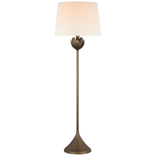 Julie Neill Alberto Floor Lamp in Bronze Leaf by Visual Comfort Signature