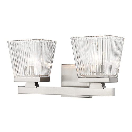 Astor Brushed Nickel Bathroom Light by Z-Lite