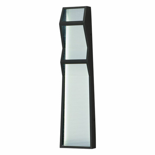 ET2 Lighting Totem 24-Inch LED Outdoor Wall Light in Black by ET2 Lighting E30126-144BK