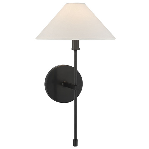 Savoy House Savoy House Lighting Avon Black Tourmaline Sconce 9-6608-1-188
