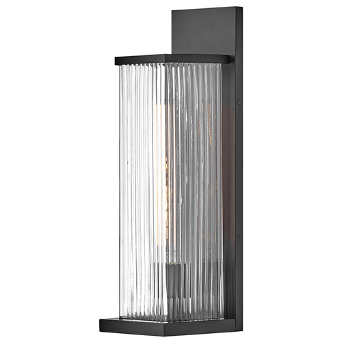 Hinkley Torrent Black LED Outdoor Wall Light by Hinkley Lighting 10604BK