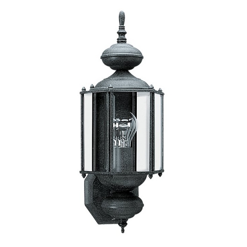 Classico Outdoor Wall Light in Black by Generation Lighting