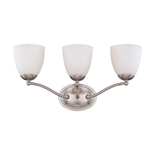 Nuvo Lighting Bathroom Light in Brushed Nickel by Nuvo Lighting 60/5033