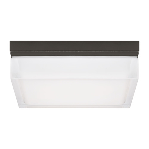 Visual Comfort Modern Collection Sean Lavin Boxie Large 2700K LED Flush Mount in Bronze by Visual Comfort Modern 700BXLZ-LED