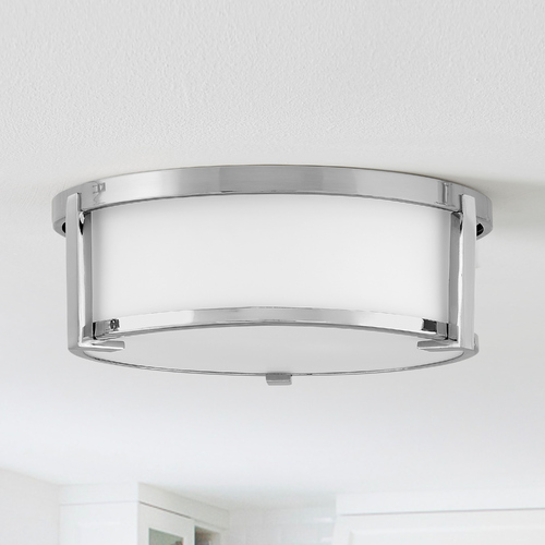 Lowell 2-Light Chrome Flush Mount by Hinkley Lighting