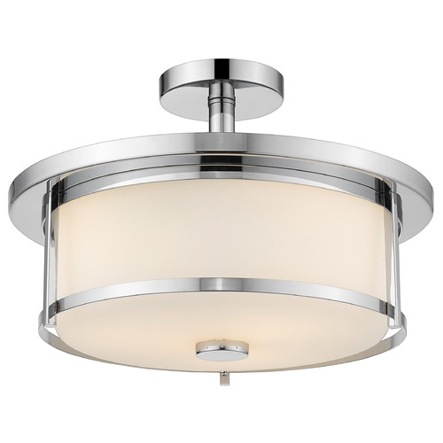 Savannah Chrome Semi-Flush Mount by Z-Lite