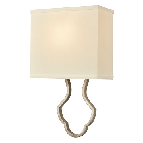 Elk Lighting Elk Lighting Lanesboro Dusted Silver Sconce 75100/1