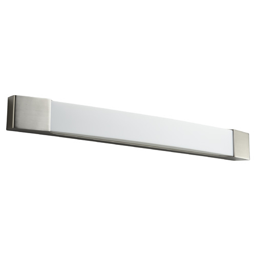 Apollo 32-Inch LED Vanity Light in Satin Nickel by Oxygen Lighting