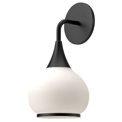 Alora Lighting Hazel Wall Sconce in Matte Black by Alora Lighting WV524006MBOP