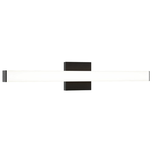 Matteo Lighting Karadene Matte Black LED Vertical Bathroom Light