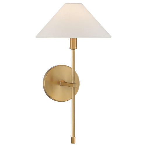 Savoy House Lighting Avon Warm Brass Sconce