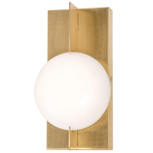 AFX Lighting Afx Lighting Gates Satin Brass LED Sconce GATS0610L30D1SB