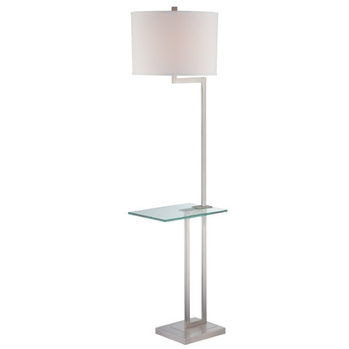 Lite Source Lighting Gallery Tray Floor Lamp by Lite Source Lighting LS-81746PS/WHT