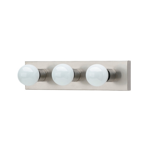 Center Stage Bath Light in Brushed Stainless by Generation Lighting