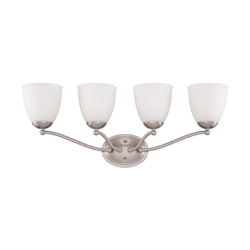 Nuvo Lighting Bathroom Light in Brushed Nickel by Nuvo Lighting 60/5034