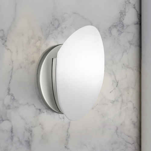 Swiss Passport Wall Sconce in Brushed Nickel by Kichler Lighting