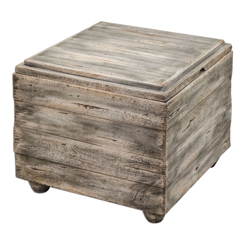Avner Wooden Cube Table by Uttermost Lighting