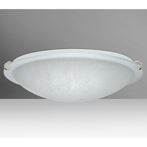 Besa Lighting Trio Polished Nickel LED Flushmount Light