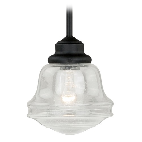 Vaxcel Lighting Seeded Glass Mini Pendant Oil Rubbed Bronze by Vaxcel Lighting P0153