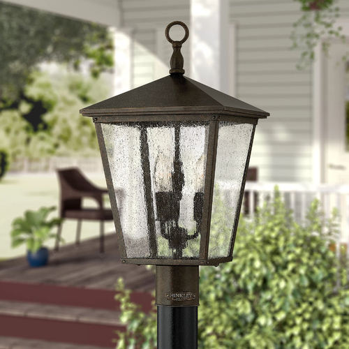 Hinkley Trellis 21-Inch LED Post Light in Regency Bronze by Hinkley Lighting 1431RB-LL