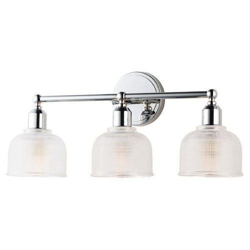 Hollow Polished Chrome Bathroom Light by Maxim Lighting