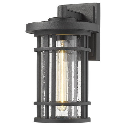 Z-Lite Jordan Black Outdoor Wall Light by Z-Lite 570M-BK