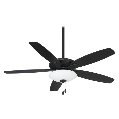 Mojo 52-Inch LED Fan in Coal  Light Kit by Minka Aire