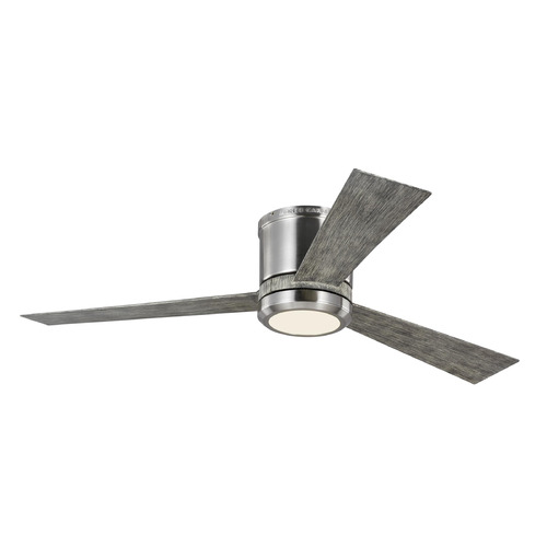 Clarity 52-Inch LED Fan in Matte White by Generation Lighting Fan Collection