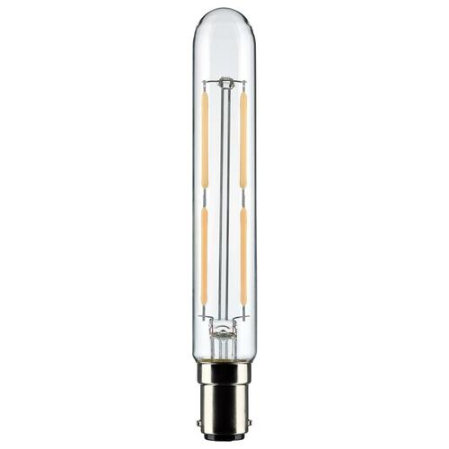 4W T6.5 Double Contact Base LED Light Bulb in 3000K by Satco Lighting