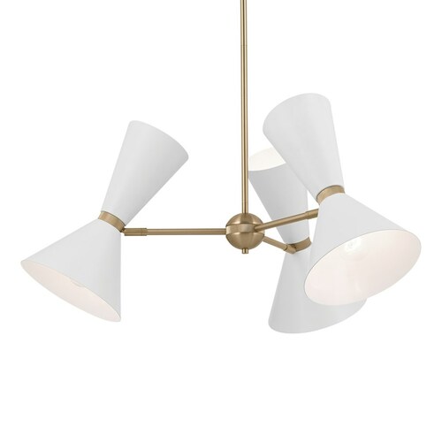 Phix Champagne Bronze Chandelier by Kichler Lighting