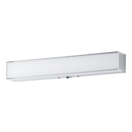 Edge Polished Chrome LED Vertical Bathroom Light by Maxim Lighting