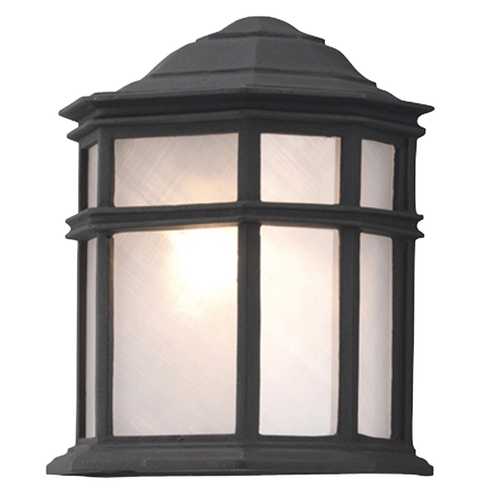 Galaxy Excel Lighting Outdoor Wall Light 303218BLK