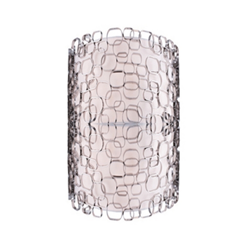 Ventura Blvd Polished Nickel Sconce by Avenue Lighting