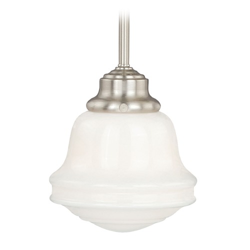 Huntley Satin Nickel Mini Pendant by Vaxcel Lighting