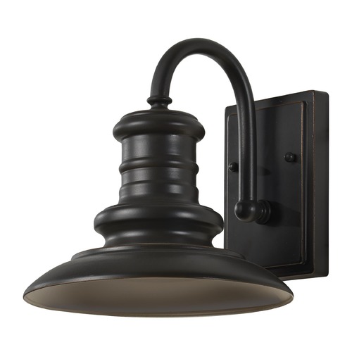 Generation Lighting Redding Station Restoration Bronze LED Outdoor Wall Light by Generation Lighting OL8600RSZ/T