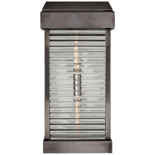 Visual Comfort Signature Collection E.F. Chapman Dunmore Louver Sconce in Bronze by Visual Comfort Signature CHO2019BZCG