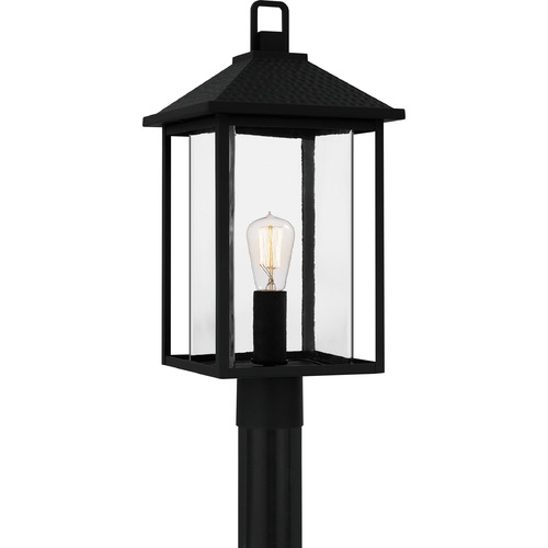 Quoizel Lighting Fletcher Earth Black Post Light by Quoizel Lighting FTC9010EK