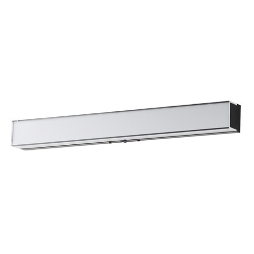Edge Black LED Vertical Bathroom Light by Maxim Lighting