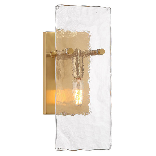 Savoy House Lighting Genry Warm Brass Sconce