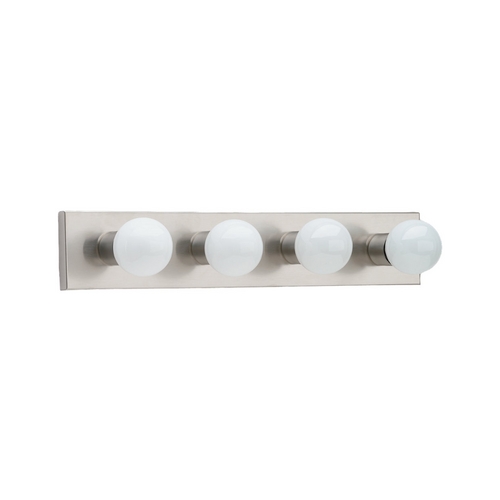 Center Stage Bath Light in Brushed Stainless by Generation Lighting