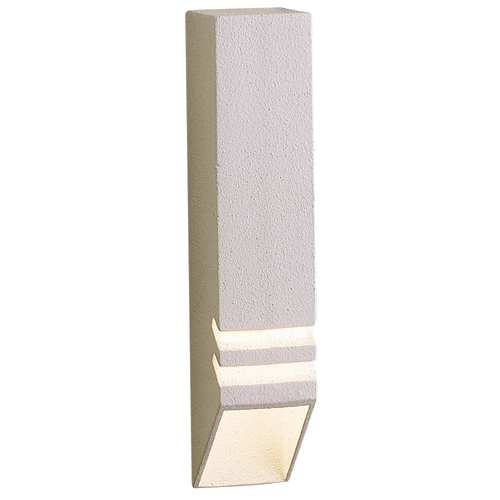 12V Louvered Down Rail Deck Light in Textured White by Kichler Lighting