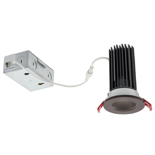Recesso Lighting by Dolan Designs 5CCT 2'' LED Canless 15W Smooth Bronze Recessed Light 24Deg by Recesso RL02-15W24-5CCT/BZ SMOOTH TRM