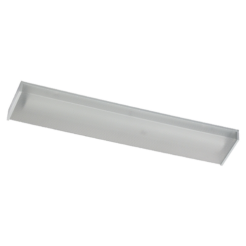 Quorum Lighting Prismatic Acrylic Flush Mount White by Quorum Lighting 82049-2-6