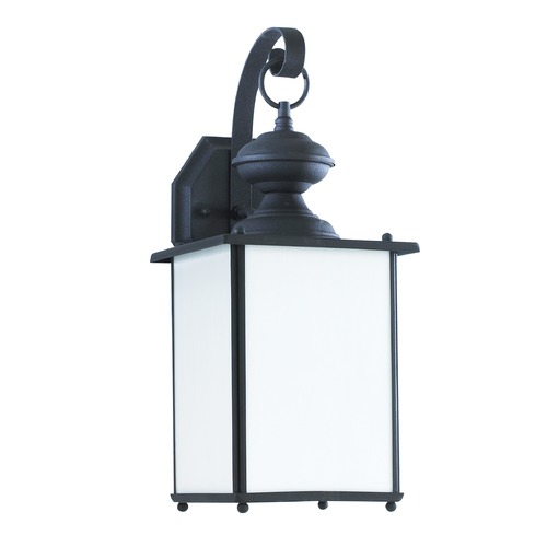 Jamestowne Outdoor Wall Light in Black by Generation Lighting