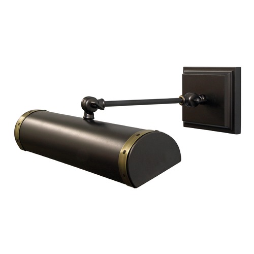 Steamer Mahogany Bronze & Antique Brass Picture Light by House of Troy Lighting