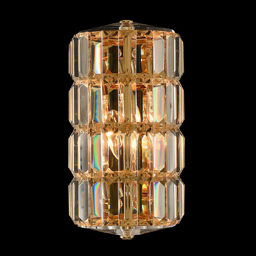 Allegri Crystal Julien 18k Gold Sconce