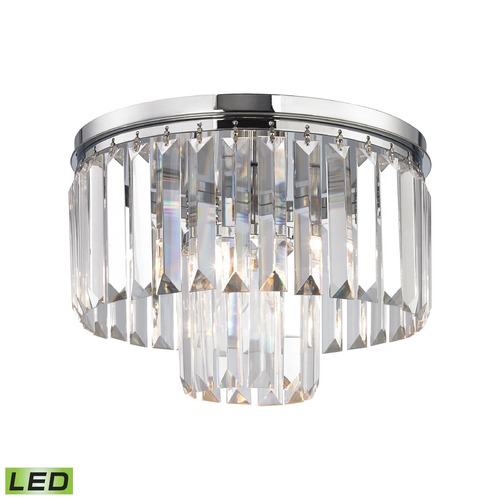 Elk Lighting Elk Lighting Palacial Polished Chrome LED Semi-Flushmount Light 15213/1-LED