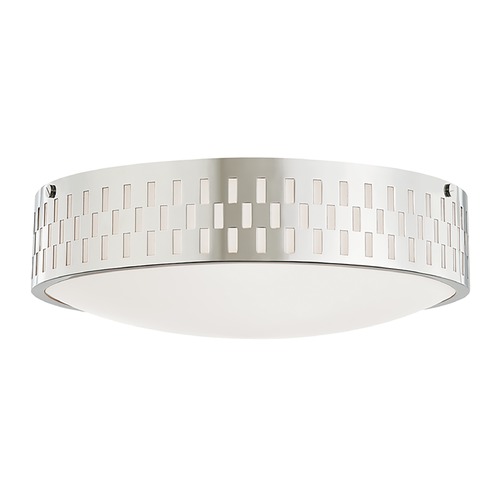 Phoebe Polished Nickel Flush Mount by Mitzi by Hudson Valley